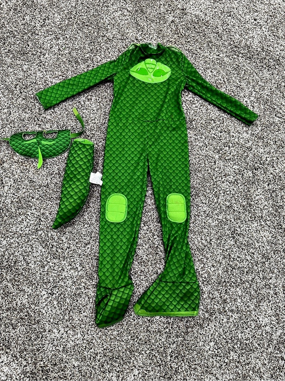 PJ Masks Gekko costume Halloween Costume Green Superhero Costume